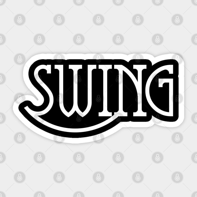 Swing Sticker by KubikoBakhar